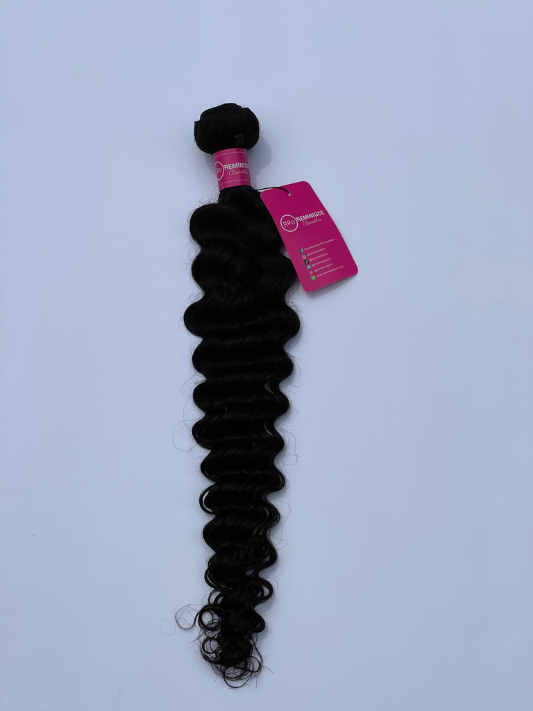 Deep Wave Brazilian Virgin Hair Bundle 10A Grade